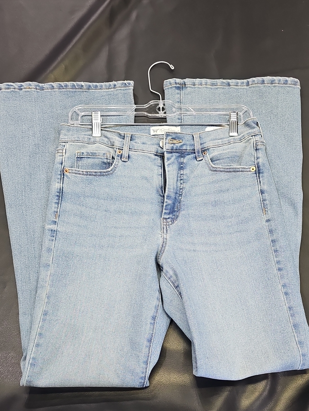 Jessica SIMPSON FLARE Light Blue Women's Jeans